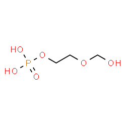 ChemSpider 2D Image | 2-(Hydroxymethoxy)ethyl dihydrogen phosphate | C3H9O6P