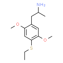 ChemSpider 2D Image | 2,5-DIMETHOXY-4-ETHYLTHIOAMPHETAMINE | C13H21NO2S