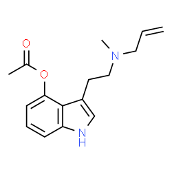 ChemSpider 2D Image | 4-acetoxy MALT | C16H20N2O2