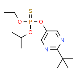 ChemSpider 2D Image | tebupirimfos | C13H23N2O3PS