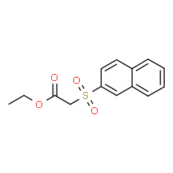 ChemSpider 2D Image | Ethyl (2-naphthylsulfonyl)acetate | C14H14O4S