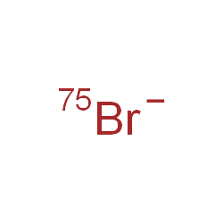 ChemSpider 2D Image | (~75~Br)Bromide | 75Br