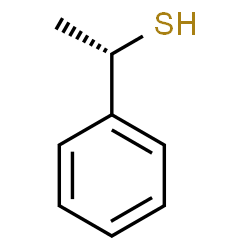 ChemSpider 2D Image | (S)-1-Phenylethanethiol | C8H10S
