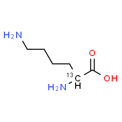 ChemSpider 2D Image | (2-~13~C)Lysine | C513CH14N2O2