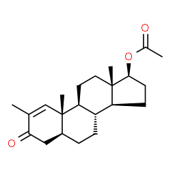 ChemSpider 2D Image | stenbolone acetate | C22H32O3