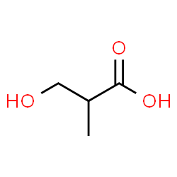 ChemSpider 2D Image | 3-Hydroxyisobutyric acid | C4H8O3