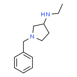 ChemSpider 2D Image | 1-Benzyl-3-(ethylamino)pyrrolidine | C13H20N2
