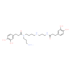 ChemSpider 2D Image | Kukoamine B | C28H42N4O6