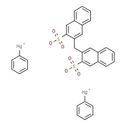 ChemSpider 2D Image | hydrargaphen | C33H24Hg2O6S2