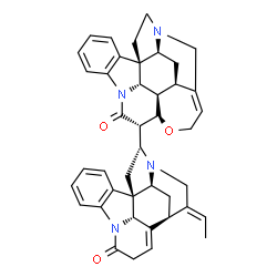 ChemSpider 2D Image | strychnogucine A | C42H42N4O3