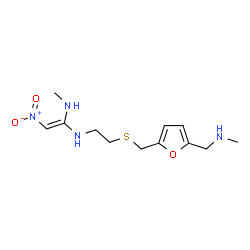 ChemSpider 2D Image | DESMETHYLRANITIDINE | C12H20N4O3S