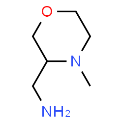 ChemSpider 2D Image | (4-Methylmorpholin-3-yl)methanamine | C6H14N2O
