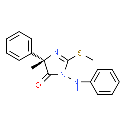 ChemSpider 2D Image | fenamidone | C17H17N3OS