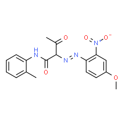 ChemSpider 2D Image | Pigment orange 1 | C18H18N4O5