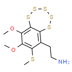 ChemSpider 2D Image | 5-(methylthio)varacin | C11H15NO2S6