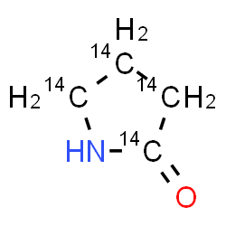 ChemSpider 2D Image | pyrrolidin-2-one | 14C4H7NO
