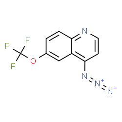 ChemSpider 2D Image | 4-Azido-6-(trifluoromethoxy)quinoline | C10H5F3N4O