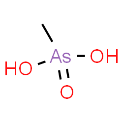 ChemSpider 2D Image | Methylarsonic acid | CH5AsO3