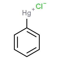ChemSpider 2D Image | (Chloromercuri)benzene | C6H5ClHg