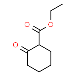 ChemSpider 2D Image | Ethyl 2-oxocyclohexanecarboxylate | C9H14O3