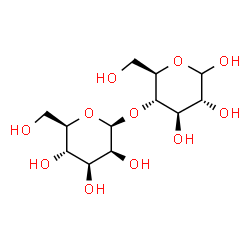 ChemSpider 2D Image | beta-D-Manp-(1->4)-D-Glcp | C12H22O11