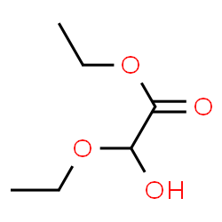 ChemSpider 2D Image | Ethyl ethoxy(hydroxy)acetate | C6H12O4