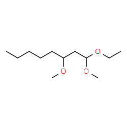 ChemSpider 2D Image | 1-Ethoxy-1,3-dimethoxyoctane | C12H26O3