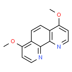 ChemSpider 2D Image | 4,7-Dimethoxy-1,10-phenanthroline | C14H12N2O2