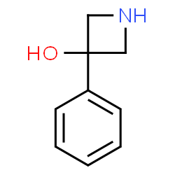 ChemSpider 2D Image | 3-Phenylazetidin-3-ol | C9H11NO
