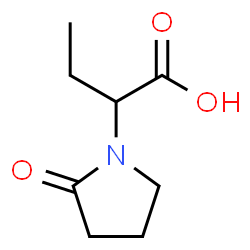 ChemSpider 2D Image | Levetiracetam Carboxylic Acid | C8H13NO3