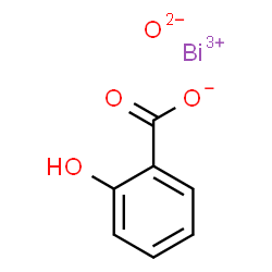 ChemSpider 2D Image | bismuth; 2-hydroxybenzoate; oxygen(-2) anion | C7H5BiO4