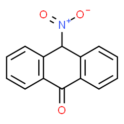 ChemSpider 2D Image | 10-nitro-10H-anthracen-9-one | C14H9NO3