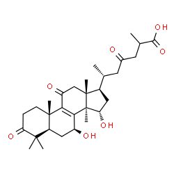 ChemSpider 2D Image | Ganoderic acid alpha | C30H44O7