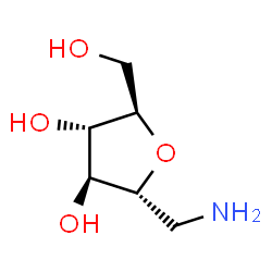 ChemSpider 2D Image | 1-amino-2,5-anhydro-1-deoxymannitol | C6H13NO4
