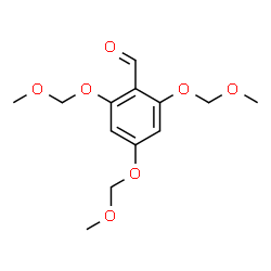 ChemSpider 2D Image | 2,4,6-Tris(methoxymethoxy)benzaldehyde | C13H18O7