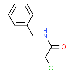 ChemSpider 2D Image | 2-chloro-N-benzylacetamide | C9H10ClNO