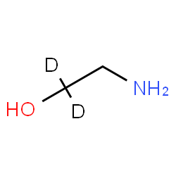 ChemSpider 2D Image | 2-Amino(1,1-~2~H_2_)ethanol | C2H5D2NO