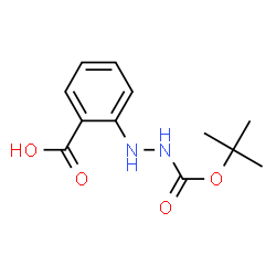 ChemSpider 2D Image | 2-(N'-tert-Butoxycarbonyl-hydrazino)-benzoic acid | C12H16N2O4