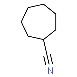 ChemSpider 2D Image | CYCLOHEPTYL CYANIDE | C8H13N