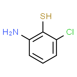 ChemSpider 2D Image | 2-Amino-6-chlorobenzenethiol | C6H6ClNS