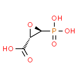 ChemSpider 2D Image | (2S,3S)-3-Phosphono-2-oxiranecarboxylic acid | C3H5O6P