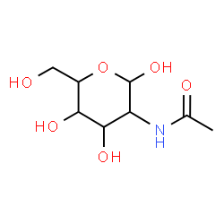 ChemSpider 2D Image | 2-Acetamido-2-deoxyhexopyranose | C8H15NO6