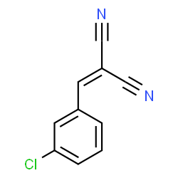 ChemSpider 2D Image | (3-Chlorobenzylidene)malononitrile | C10H5ClN2