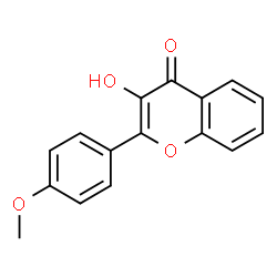 ChemSpider 2D Image | 4'-METHOXYFLAVONOL | C16H12O4