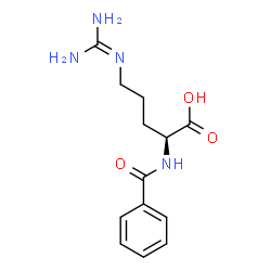 ChemSpider 2D Image | Bz-Arg-OH | C13H18N4O3