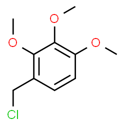 ChemSpider 2D Image | alpha-Chloro-2,3,4-trimethoxytoluene | C10H13ClO3