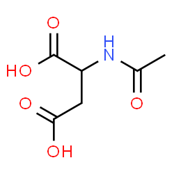 ChemSpider 2D Image | N-Acetylaspartic acid | C6H9NO5