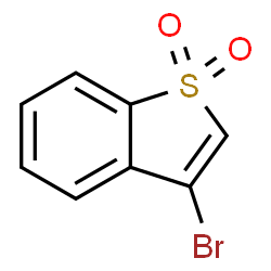 ChemSpider 2D Image | 3-bromo-1??-benzothiophene-1,1-dione | C8H5BrO2S