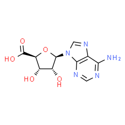 ChemSpider 2D Image | 9-riburonosyladenine | C10H11N5O5