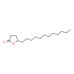 ChemSpider 2D Image | Î³-Palmitolactone | C16H30O2